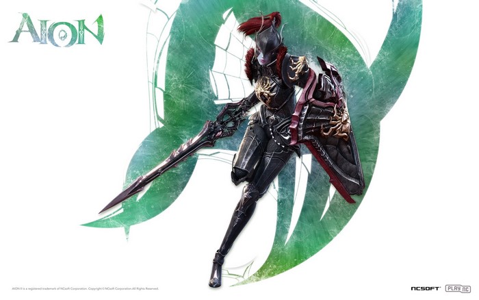 Aion: Tower of Eternity character with sword and shield