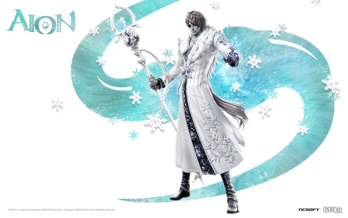 Aion: Tower of Eternity character with staff