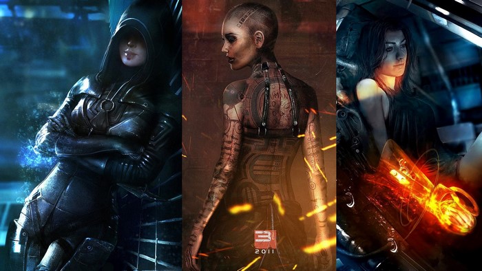 Characters from Mass Effect 3