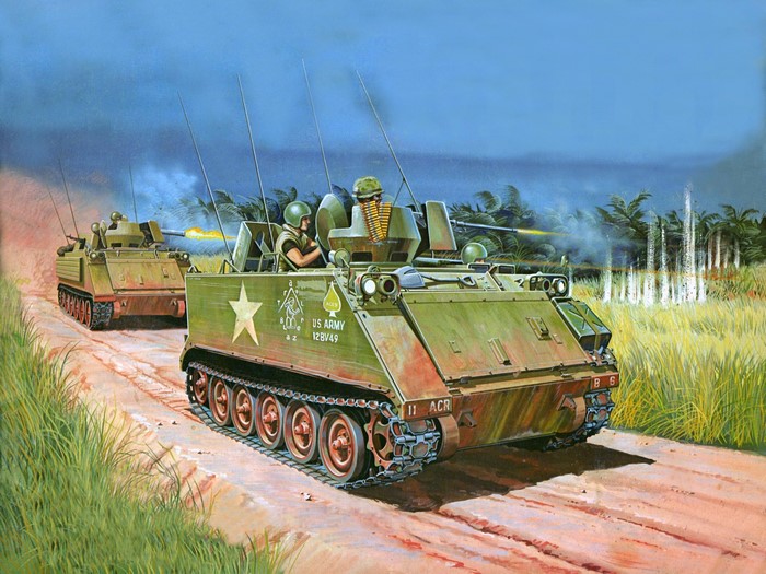M-113 Armored Personnel Carriers in Combat