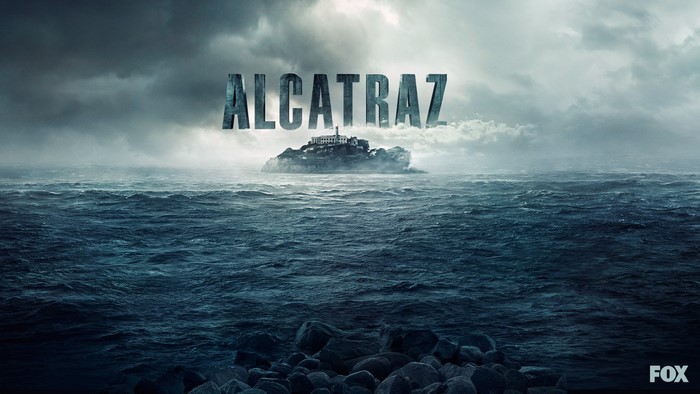 Alcatraz TV Series Logo on Island