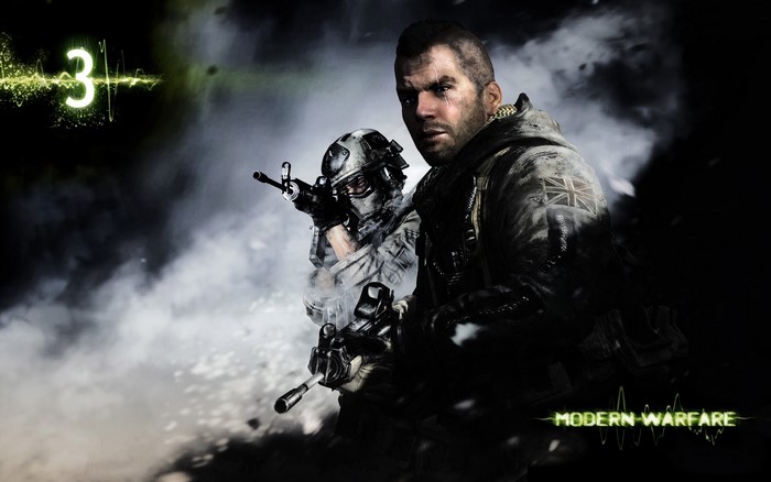 Captain Price and Ghost from Call of Duty: Modern Warfare 3