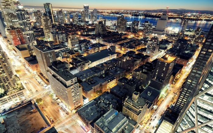 New York City Skyline at Dusk