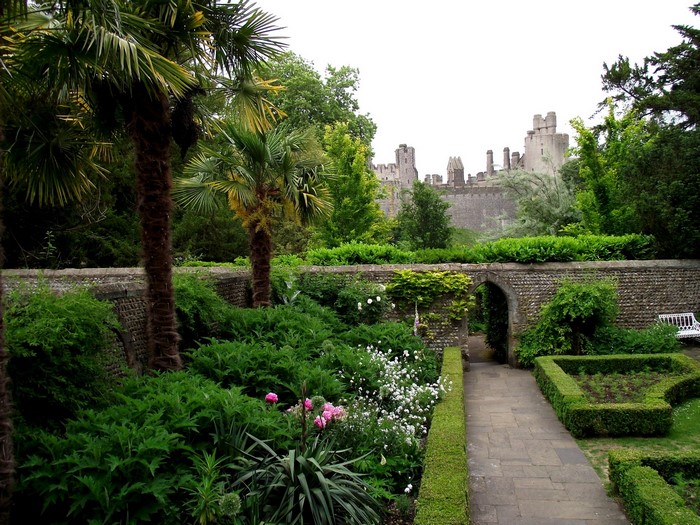 Arundel Castle Rose Gardens UK