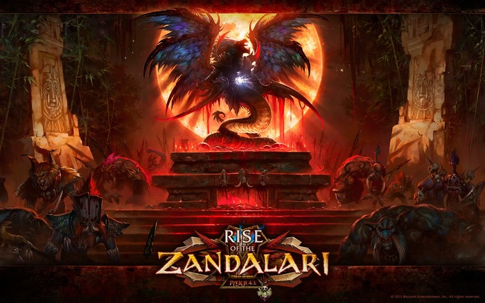 Rise of the Zandalari Patch 4.1 World of WarCraft