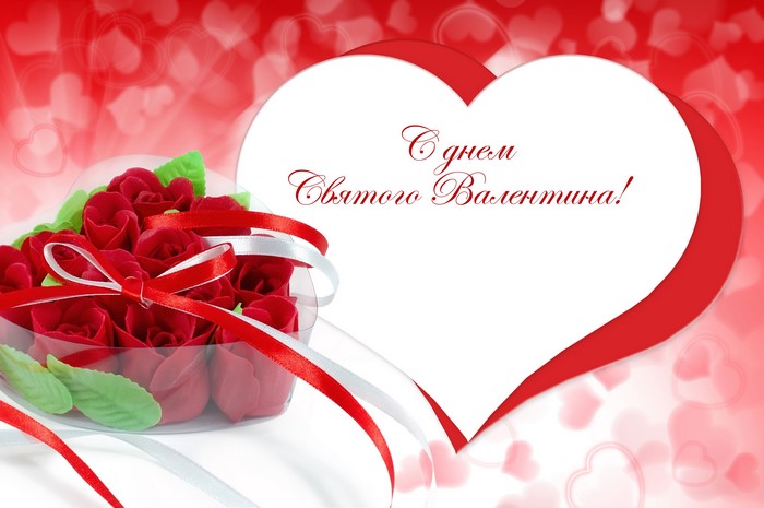 Happy Valentine's Day roses