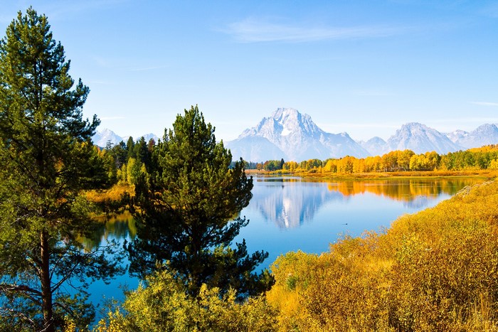 Grand Teton National Park Wyoming in Autumn