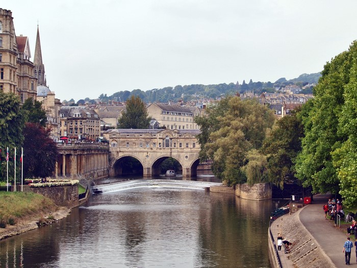 Pulteney Bridge, Bath, England