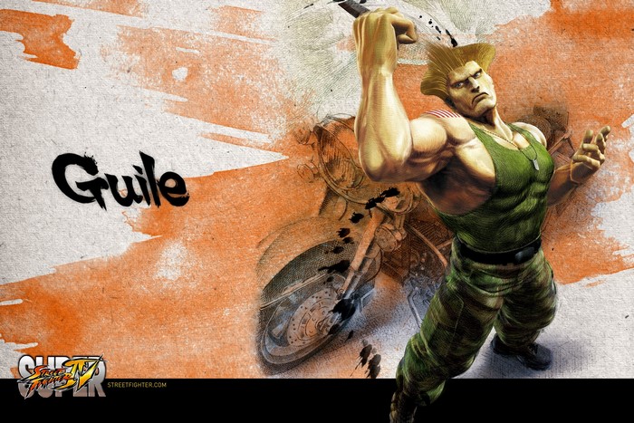 Guile from Street Fighter IV