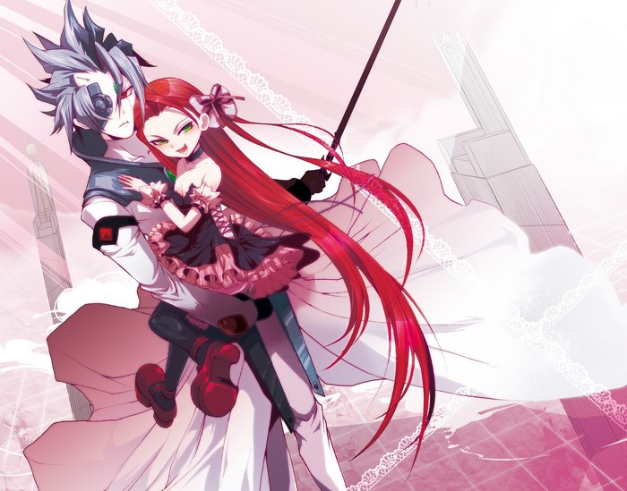 Yugioh characters with red hair