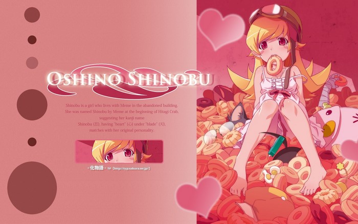 Oshino Shinobu from Bakemonogatari