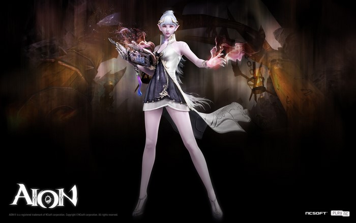 Aion: Tower of Eternity character with magic