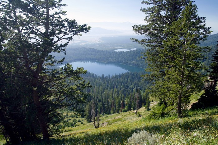 Bradley and Taggart Lakes, Grand Teton National Park, Wyoming