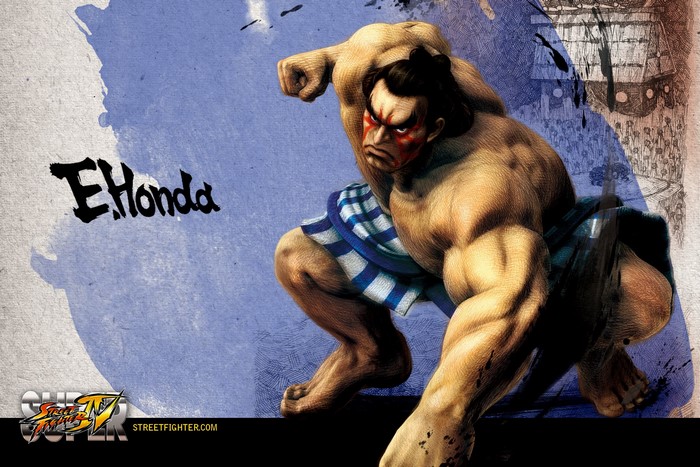 E. Honda from Street Fighter IV