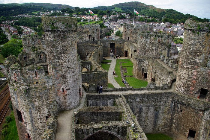 Conwy Castle, Wales, UK