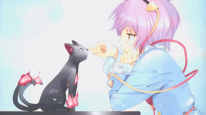 Touhou Collection: Girl and Cat