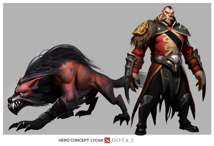Lycan from Dota 2