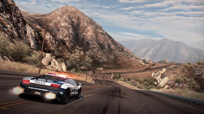 Police car in Need for Speed Hot Pursuit