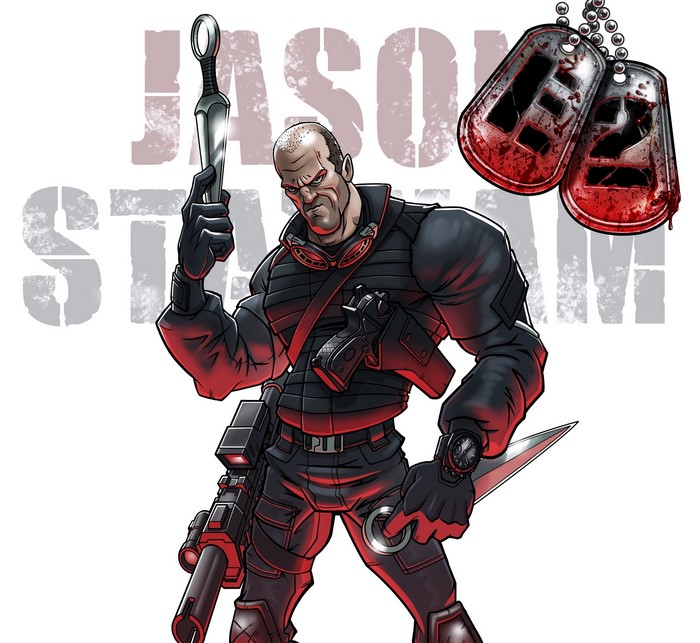 Jason Statham from The Expendables 2