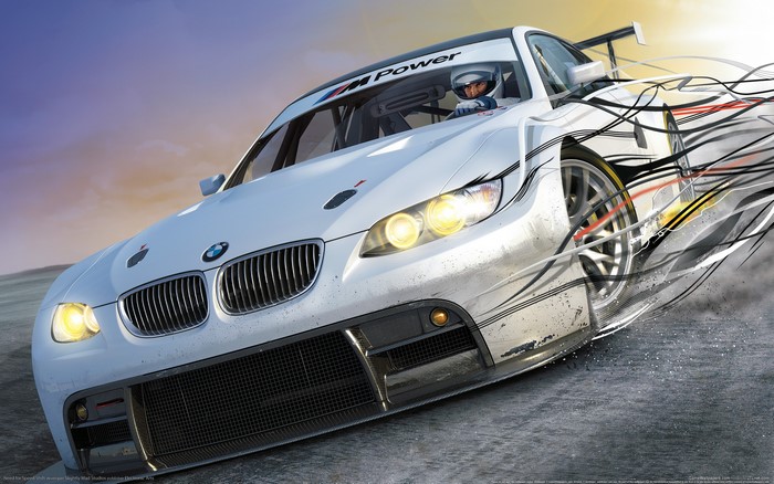 BMW M Power race car from Need for Speed Shift