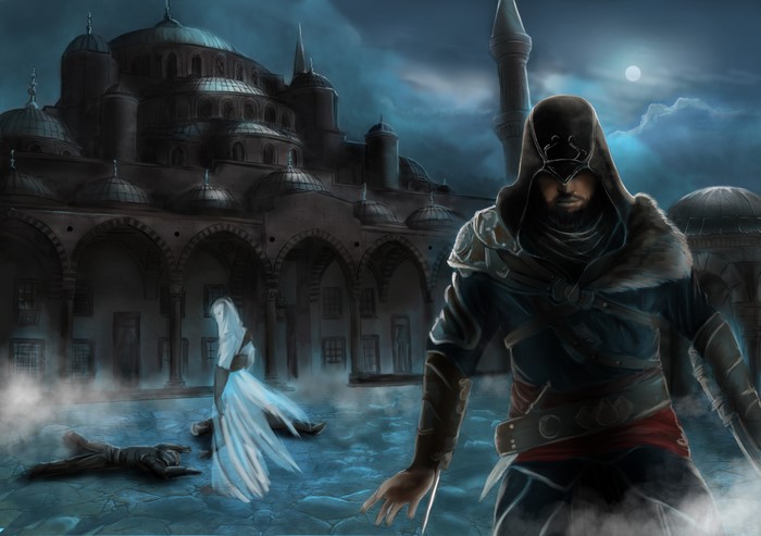 Ezio Auditore from Assassin's Creed Revelations in Istanbul