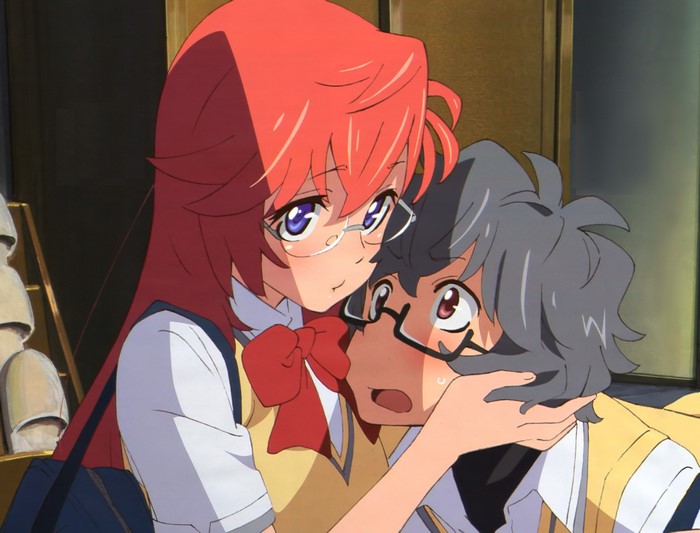 Kaito Kirishima and Ichika Takatsuki from Ano Natsu de Matteru