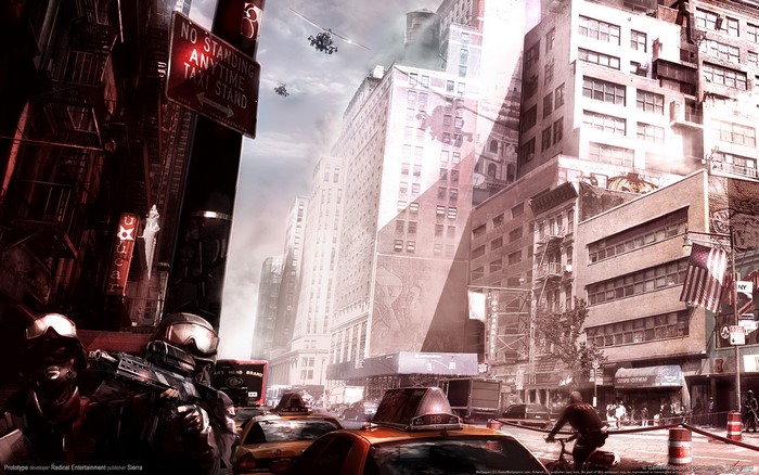 Prototype video game cover art