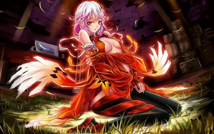 Inori Yuzuriha from Guilty Crown