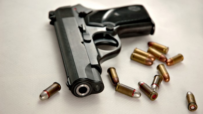 Pistol and Bullets