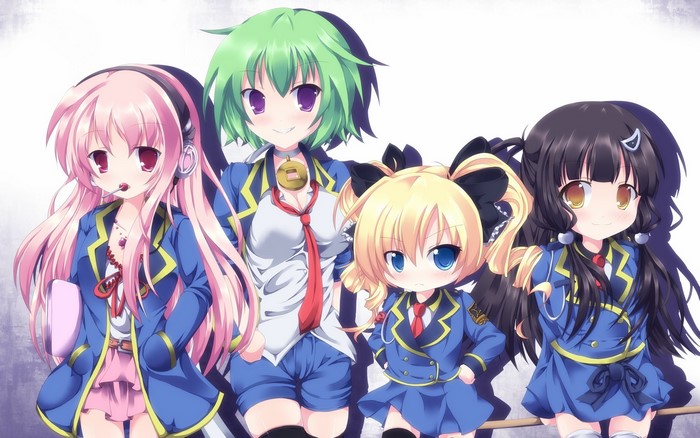 Four girls from Tantei Opera Milky Holmes