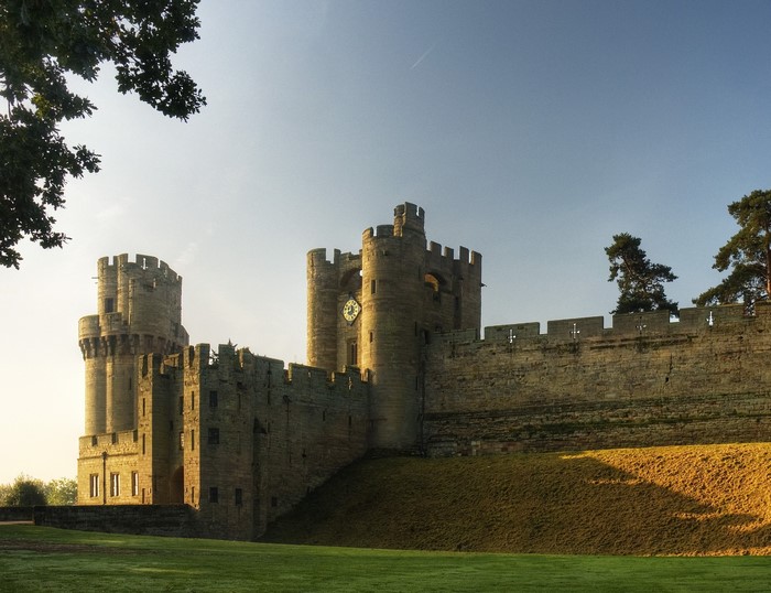 Warwick Castle in England