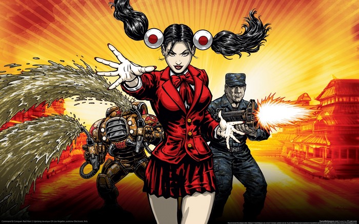 Command & Conquer Red Alert 3 characters
