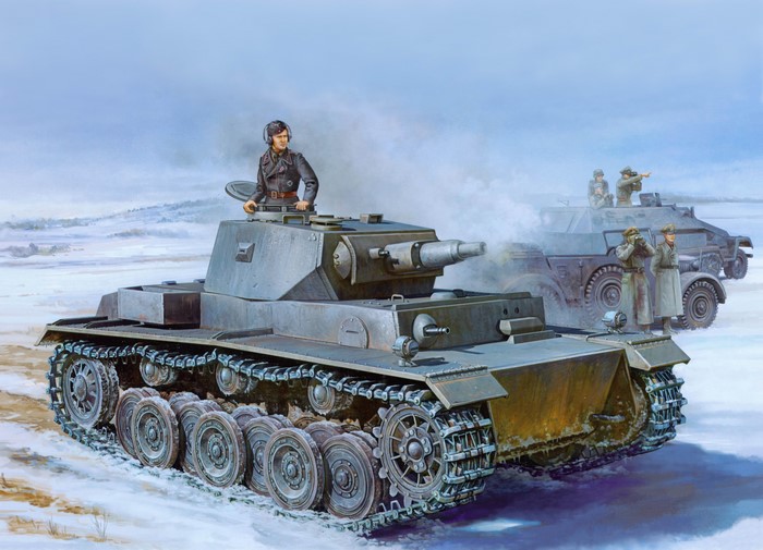 Painting Art of VK 3001 (H) Pzkpfw VI (Ausf A) Tank