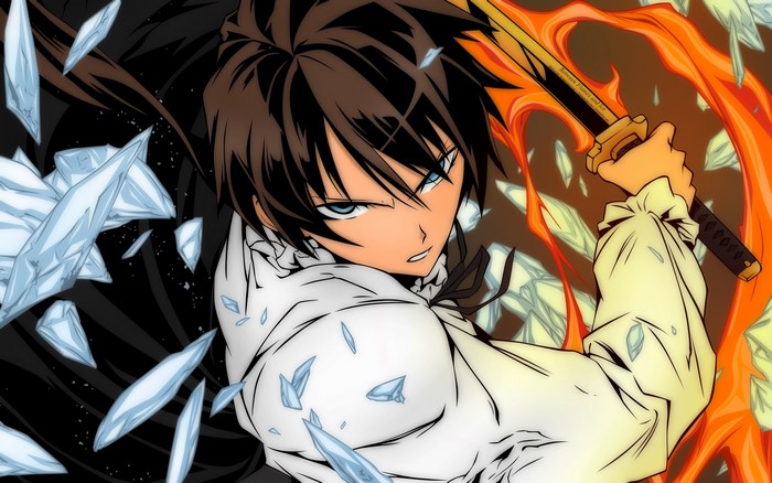 Young man with sword from Seiken no Blacksmith