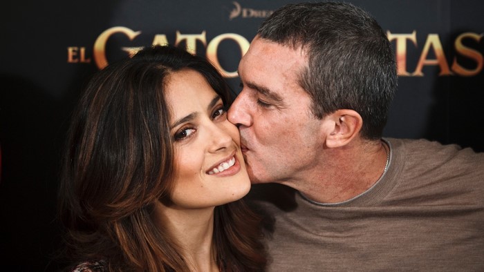Salma Hayek and Antonio Banderas