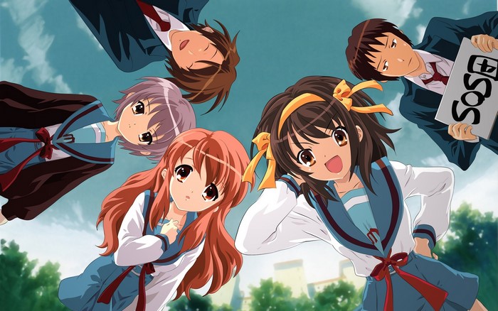 The Melancholy of Haruhi Suzumiya characters