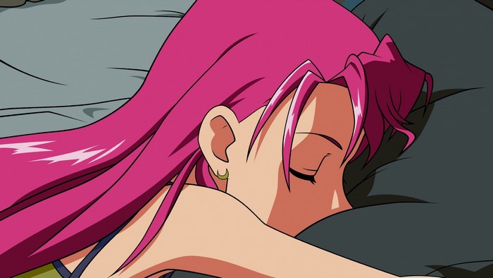 Jesse from Basquash! sleeping