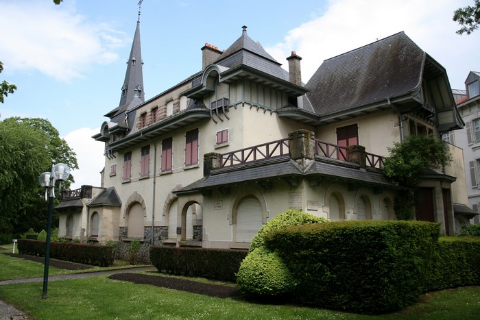 House with a spire in France