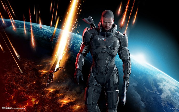 Commander Shepard from Mass Effect 3