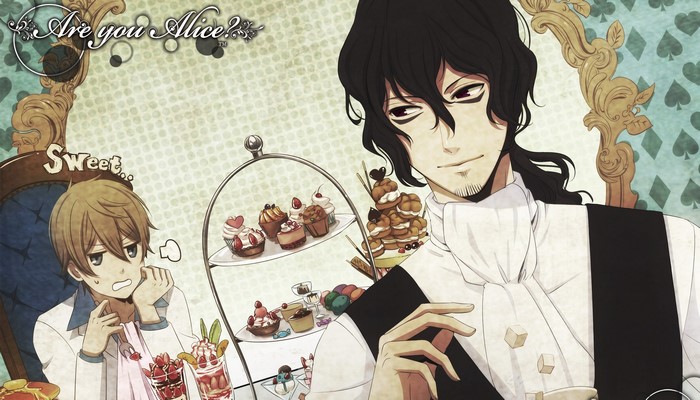 Are you Alice? Characters with sweets
