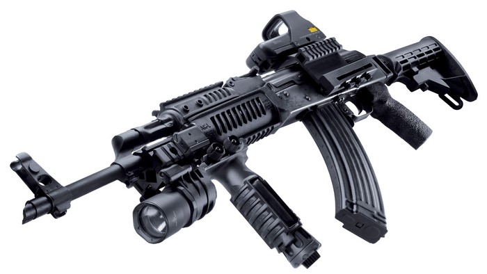 Tactical AK-74 Assault Rifle with Attachments