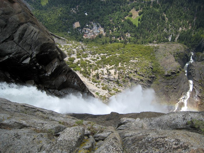 Yosemite National Park Waterfall in California, USA