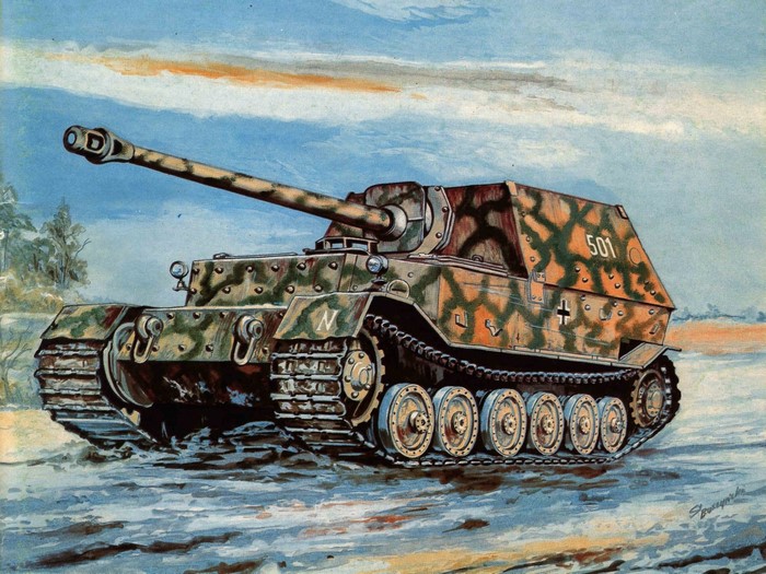 Ferdinand SPG Painting