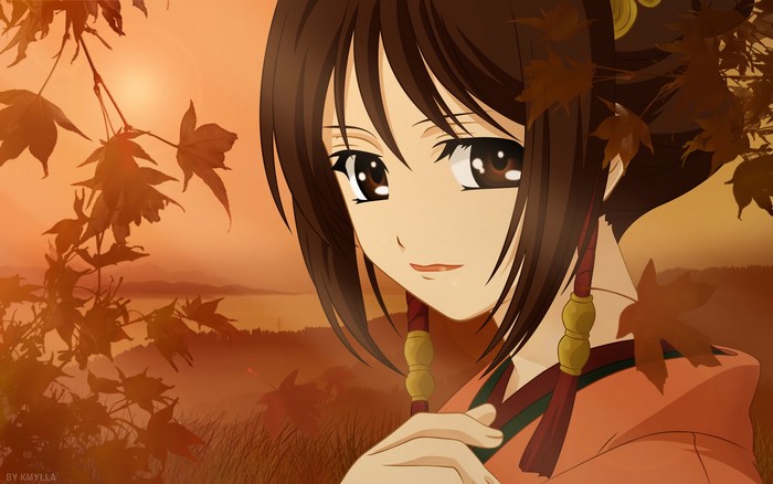 Chizuru Yukimura from Hakuouki