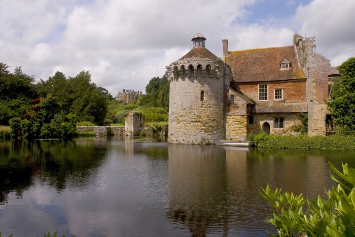 Scotney Castle in Kent, England
