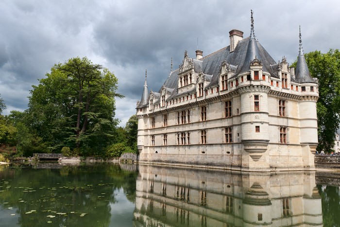 Chateau Azay le Rideau, France