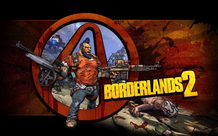 Borderlands 2: Axton and Psycho