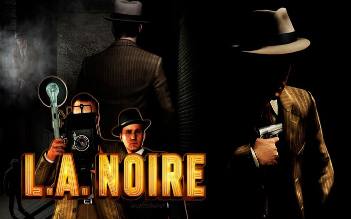 L.A. Noire video game title screen