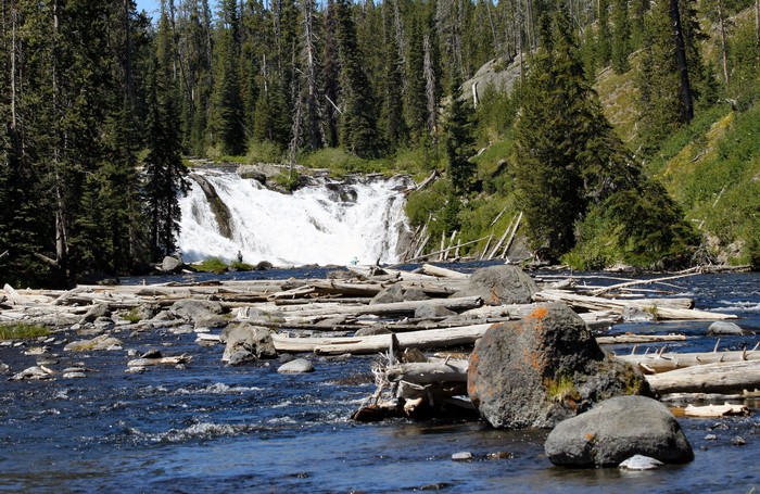 Lewis Falls, Yellowstone National Park, USA