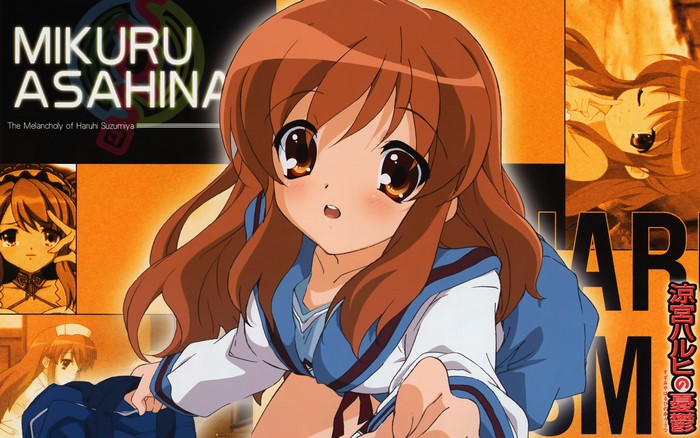 Mikuru Asahina from The Melancholy of Haruhi Suzumiya